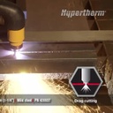 Plasma HYPERTHERM Powermax 105 SYNC 400 V Torche manuelle 75° Longueur 7.50m - 2