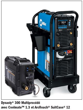Poste TIG AC/DC MILLER 400V DYNASTY 300 Multiprocédés - 2