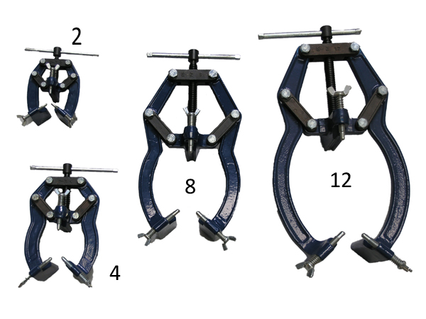 Clamp extérieur EZ, plage réglage 25 à 63,5 mm (1  à 2,5 ) - 1