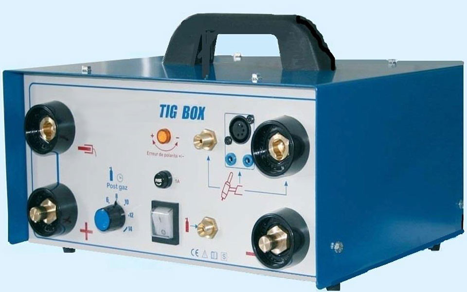 Coffret TIG BOX DC HF ALIMENTATION 230 VAC - 0