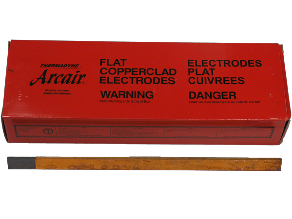 Electrode de Gougeage ARCAIR plate 16x4.8mm Long. 305 mm - 0