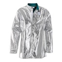 Veste aluminisée doublée en Coton ignifugé avec Col officier - 0