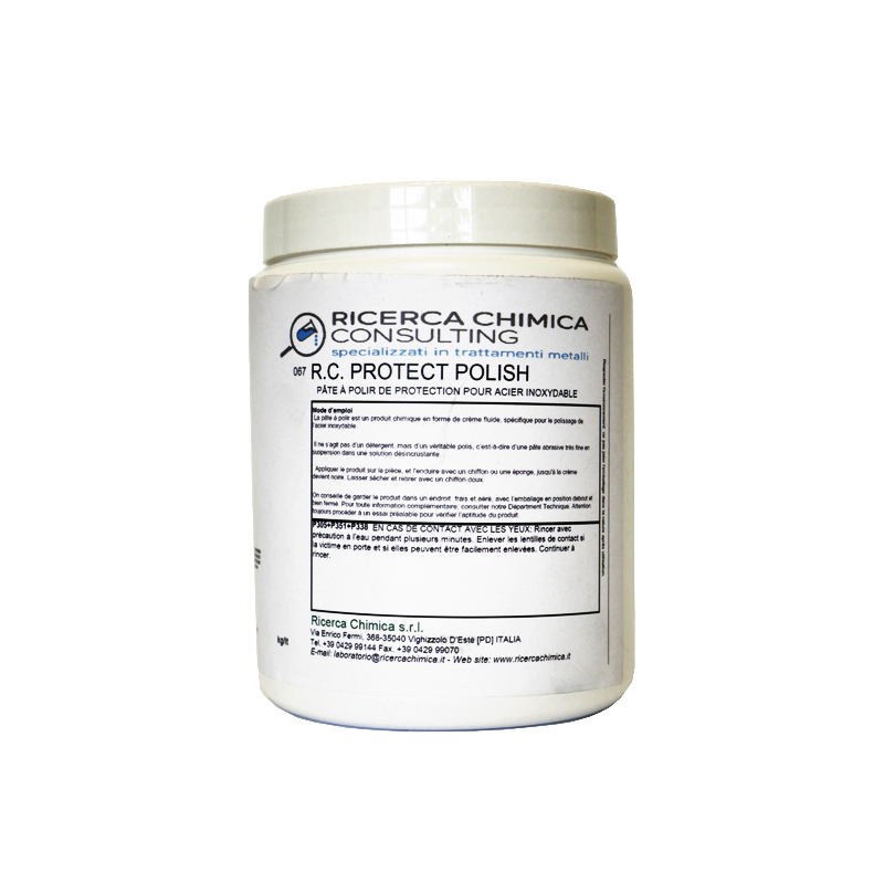Pâte de polissage INOX "RC PROTECT POLISH" - 0