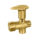 Robinet de porte-lances, gros débit, fermeture 1/2 de tour - 0