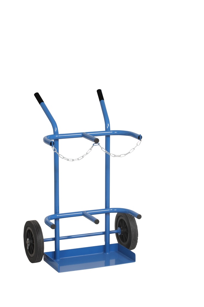 Chariot porte-bouteilles Flamme sur roues B20 (2x4.6m³) - 0