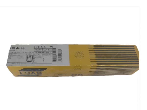 Electrode Basique ESAB OK48 Long. 350mm, Etui classique - 0
