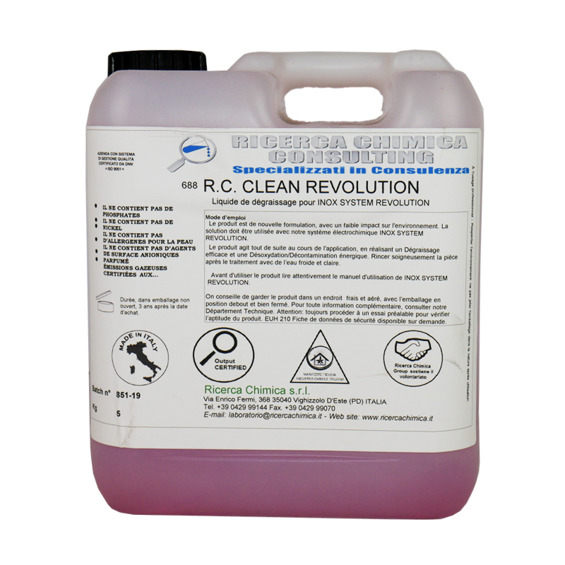 Electrolyte de dégraissage "RC CLEAN REVOLUTION" - 0