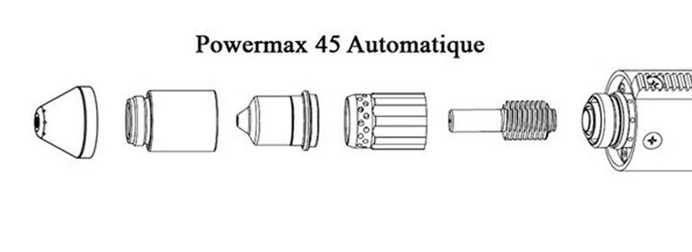 Plasma triphasé HYPERTHERM Powermax 45 XP - 2