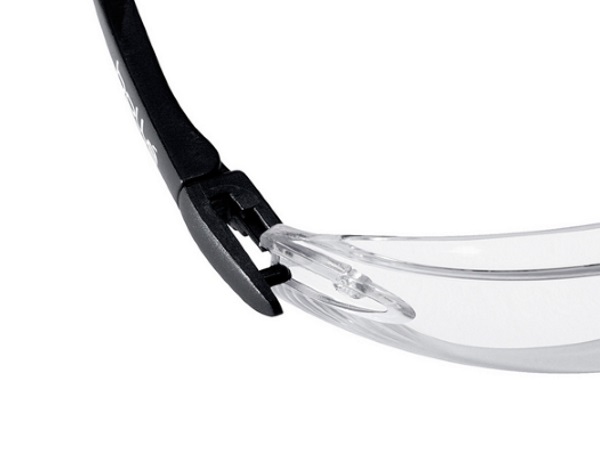 Lunettes Branches+Mousse COBRA II, PC Incolore AR/AB Platinum - 3