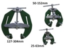 Clamp extérieur JAW, plage réglage 50,8 à 152,4 mm (2 à 6") - 1