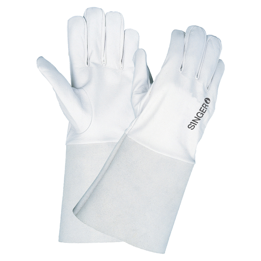 Gants de Soudage TIG Cuir fleur de chèvre avec manchette (2.0.2.1.X) - 0
