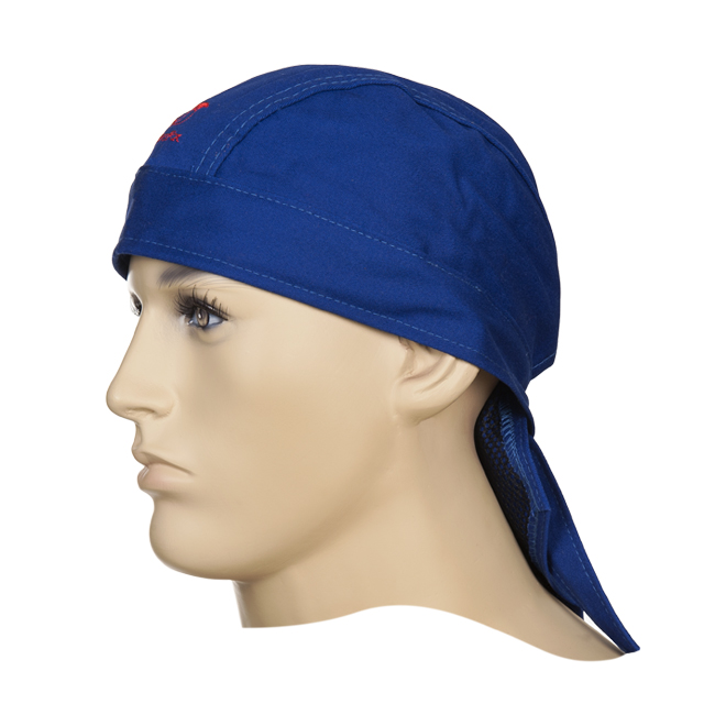 Bandana de soudeur FIRE FOX en Coton ignifugé Bleu - 0