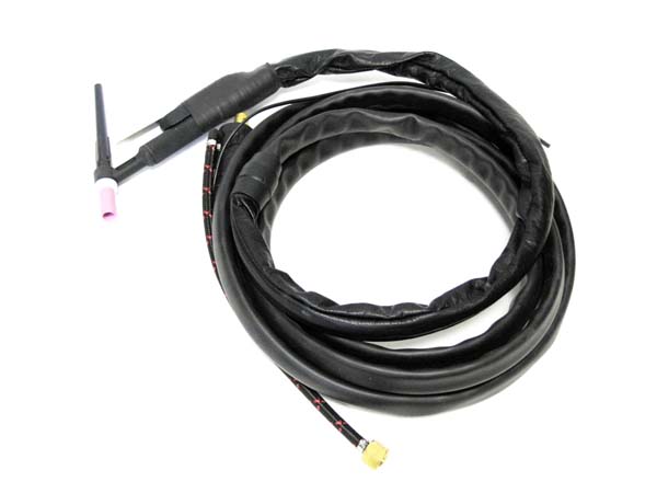 Torche TIG SR 9 Gaz, à lamelle, 95A-125A, manchette cuir - 0