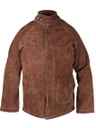 Veste de soudeur Cuir croûte et dos en Proban - 0