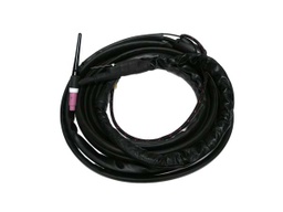 Torche TIG SR 17 Gaz, à lamelle, 125A-140A, manchette cuir