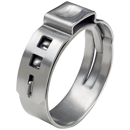 Collier de serrage à sertir des tuyaux souples