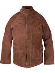 Veste de soudeur Cuir croûte et dos en Proban