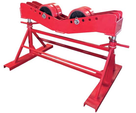 Tréteau renforcé réglable support tuyau 6803 kg - 0