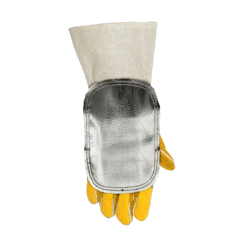 Protection de main aluminisée avec dos en cuir - 0