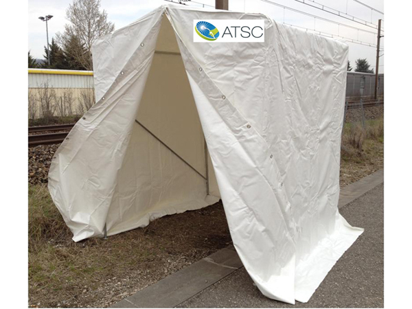 Tente de chantier 2m x 2m x 2m - 0