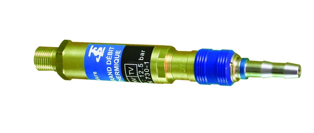 Anti-retour Grand Débit Entrée Tuyau, Sortie Raccord Rapide Femelle - 0