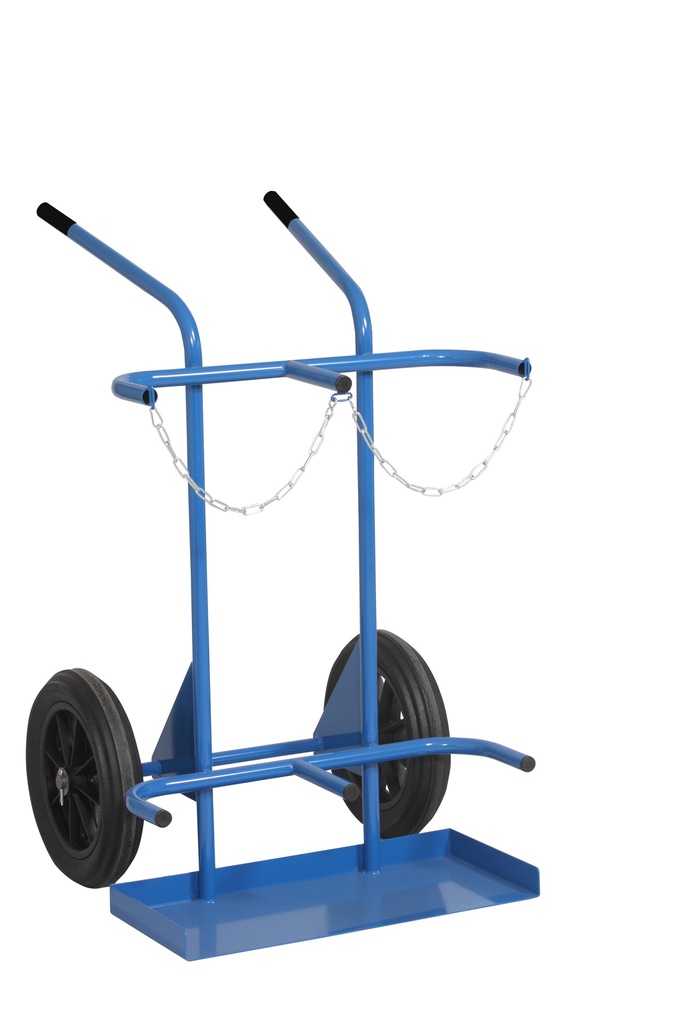 Chariot porte-bouteilles Flamme sur roues B50L (1x10m³+35kg) - 0