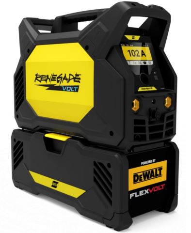 Poste arc-électrodes 230V + Batterie ESAB "Renegade VOLT ES 200i" - 0