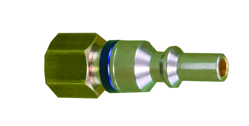 Raccordi Rapidi Per Torcia Saldatrice MIG/TIG - Set 2 Pezzi Rosso E Blu Attacco Per Tubo M8 Ottone - 3