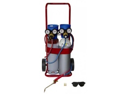 Poste Oxy-Acétylénique (Oxygène 2.3m³-Acétylène 1.6m³) + Equipement soudage